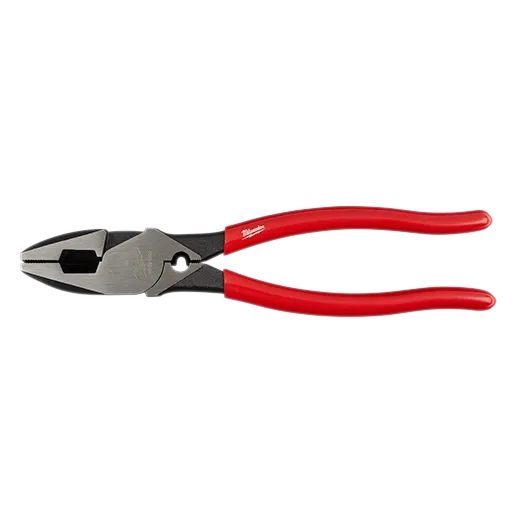 High-Leverage Lineman's Pliers with Crimper