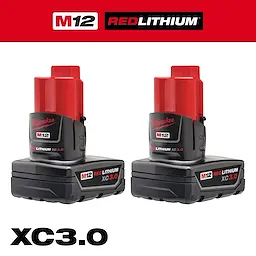M12™ REDLITHIUM™ XC Battery Two Pack