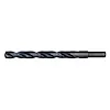 29/64" THUNDERBOLT BLACK OXIDE DRILL BIT, featuring a spiral design and black oxide coating for enhanced durability and performance.