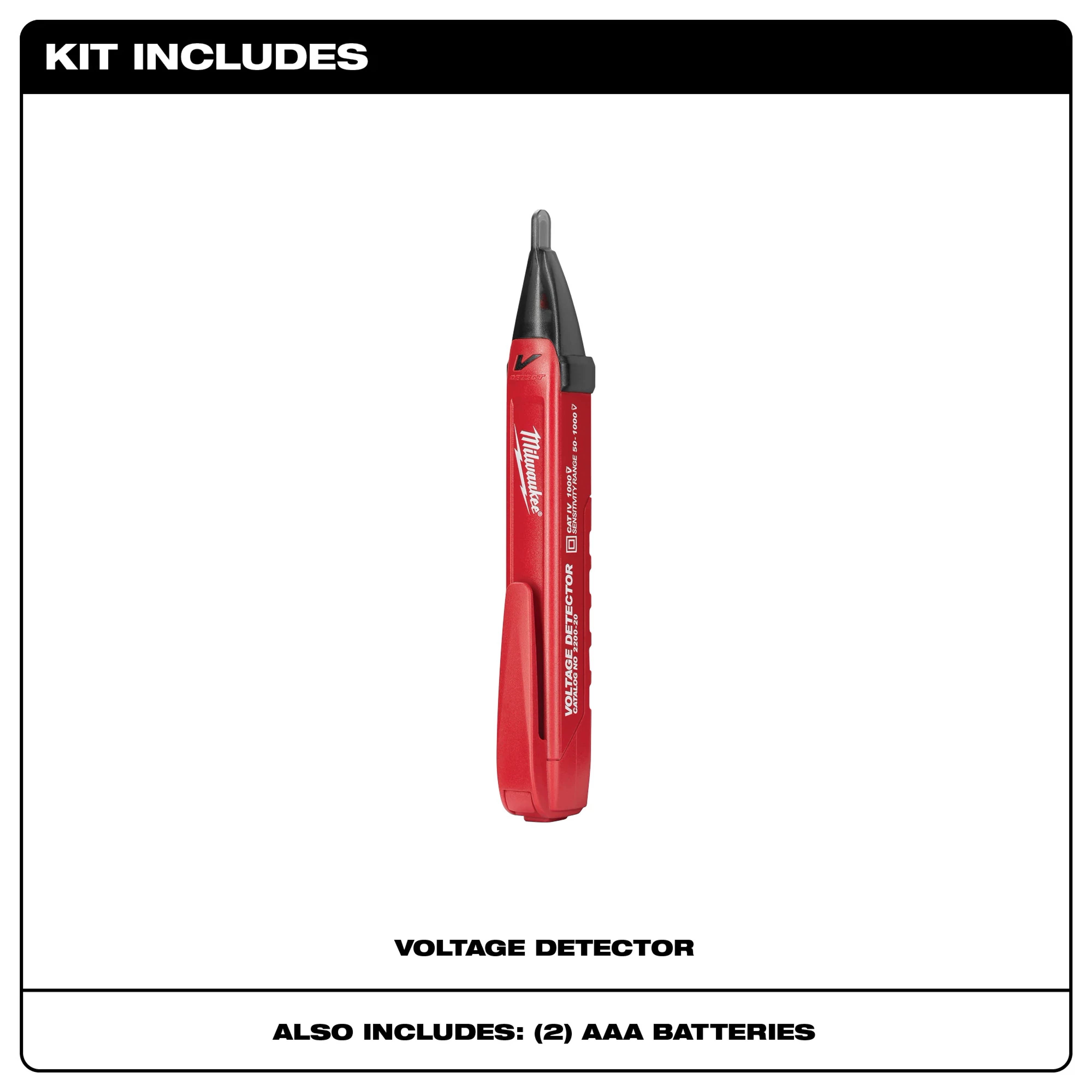 VOLTAGE DETECTOR Kit Includes