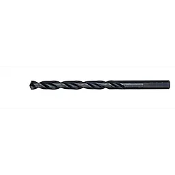 5/16" Thunderbolt black oxide drill bit featuring a twisted design with a dark finish, suitable for drilling various materials.