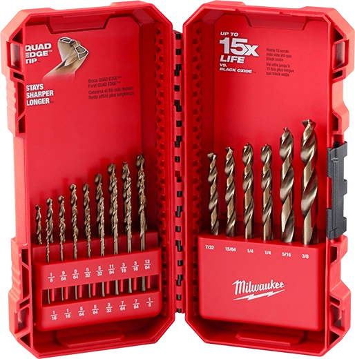 RED HELIX™ Cobalt Drill Bit Set - 23PC | Milwaukee Tool