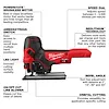 M18 FUEL™ Barrel Grip Jig Saw (Tool Only), view 17