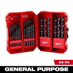 THUNDERBOLT® Black Oxide Drill Bit Set - 29PC