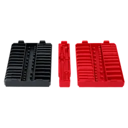 98pc 3/8" Drive 6-Point & 12-Point Metric & SAE Ratchet and Socket Trays