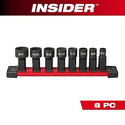 INSIDER™ Box Ratchet Socket SAE Set 8PC