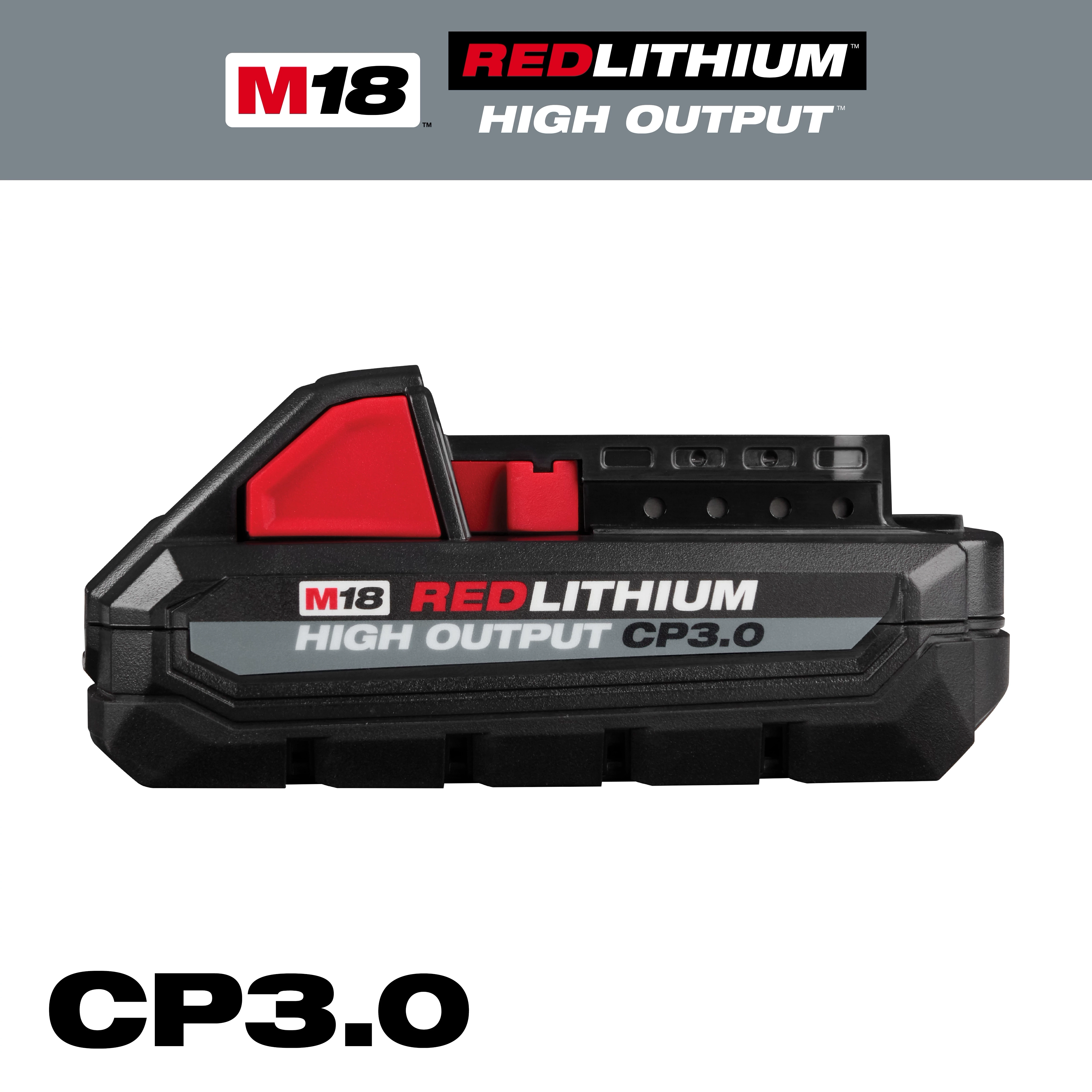 M18™ REDLITHIUM™ HIGH OUTPUT™ CP3.0 Battery