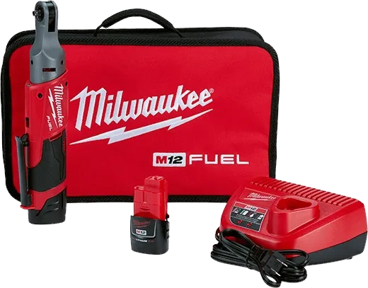 M12 FUEL™ 1/4" Ratchet 2 Battery Kit