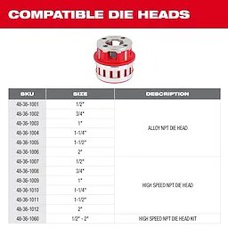 M18 FUEL™ Pipe Threader w/ ONE-KEY™ Kit