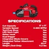 M18 FUEL™ Dual Trigger Deep Cut Band Saw Kit, view 21
