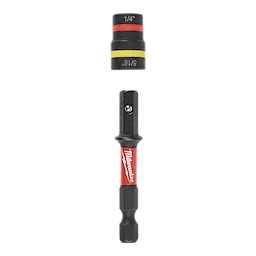 SHOCKWAVE Impact Duty™ ¼” and 5/16” x 2-1/4” QUIK-CLEAR™ 2-in-1 Magnetic Nut Driver