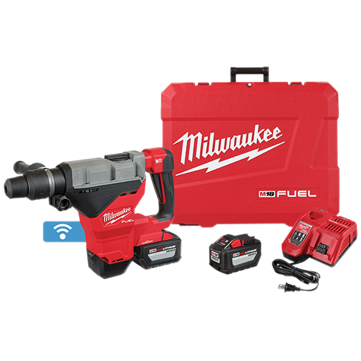 M18 FUEL 1-3/4” SDS Max Rotary Hammer w/ ONE KEY Kit w/ (2) 12.0