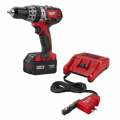M18™ Cordless Lithium-Ion ½” Hammer Drill/Driver Kit with AC/DC Charger