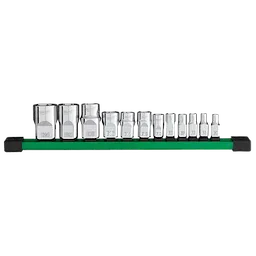12pc 1/4”, 3/8”, & 1/2” Drive External TORX® Socket Set