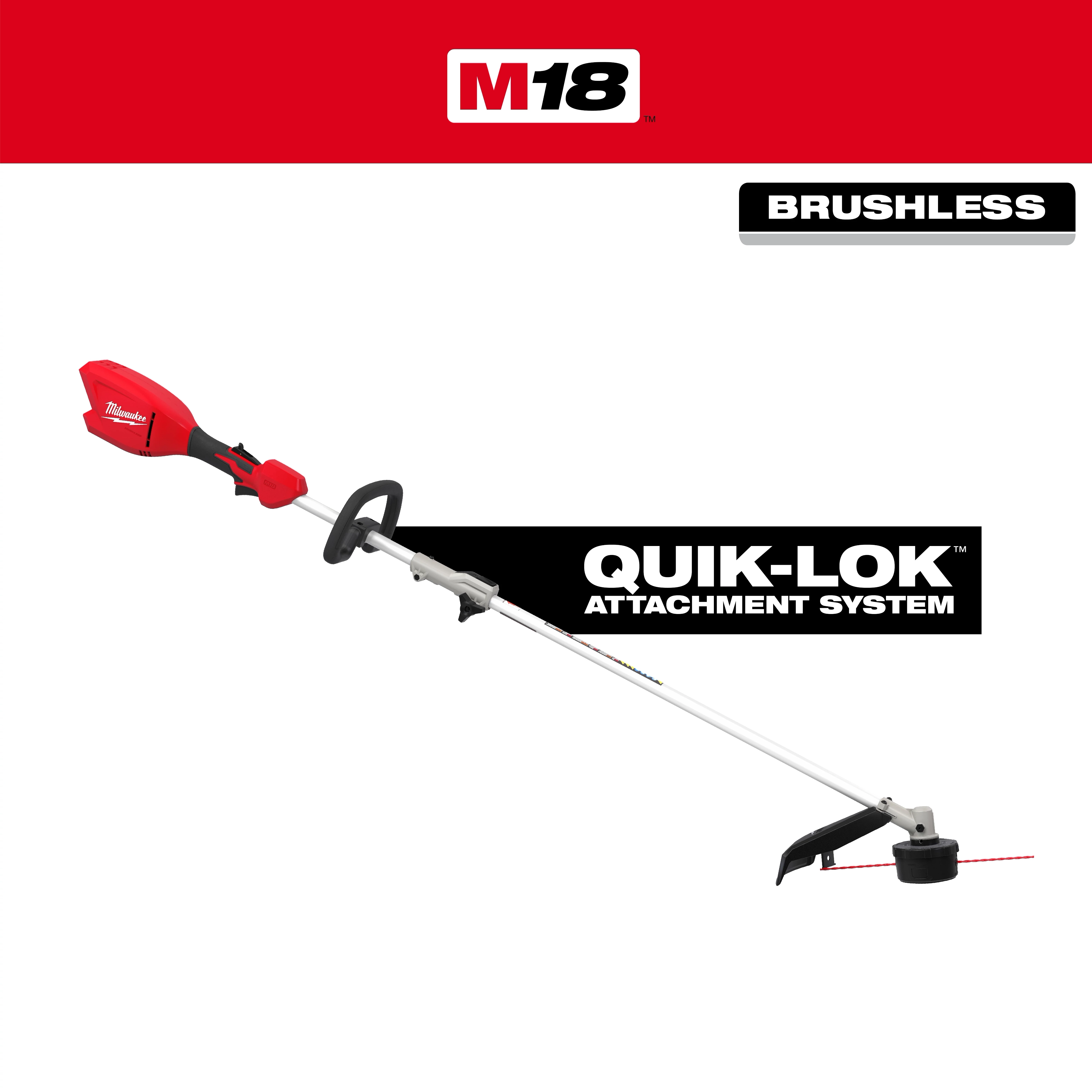 M18 QUIK-LOK Brushless 15” String Trimmer | Milwaukee Tool