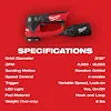 M12 FUEL™ 3" Random Orbital Detail Sander, view 24