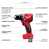 M18™ Compact Brushless 1/2" Hammer Drill/Driver, view 18
