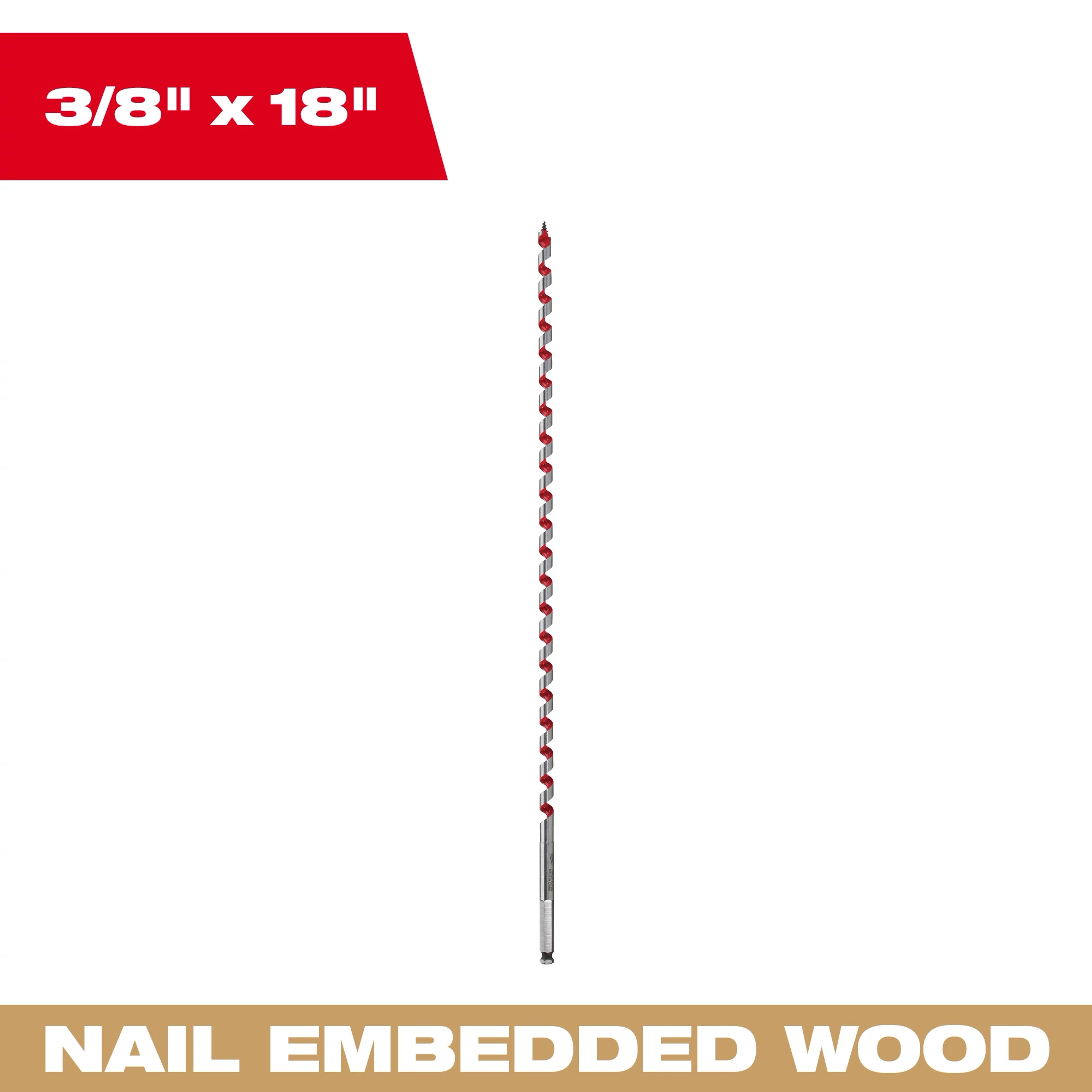 3/8" x 18" Ship Auger Bit