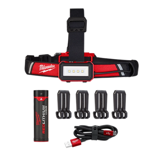 REDLITHIUM USB Low-Profile Headlamp | Milwaukee Tool
