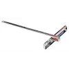 Rip Fence Kit, a metal device for guiding wood cuts, featuring an adjustable straight bar and perpendicular clamp attachment.