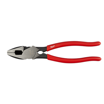 High-Leverage Lineman&#39;s Pliers with Thread Cleaner