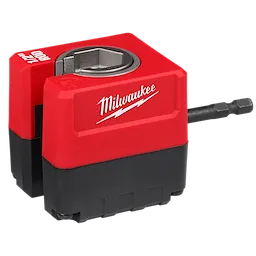 Compact SHOCKWAVE Impact Duty 1/2" Threaded Rod Nut Runner with hex drive and open slot housing.