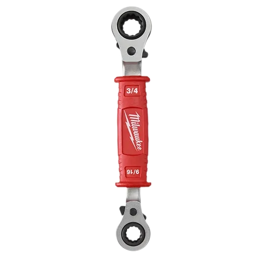 Lineman’s 4in1 Insulated Ratcheting Box Wrench