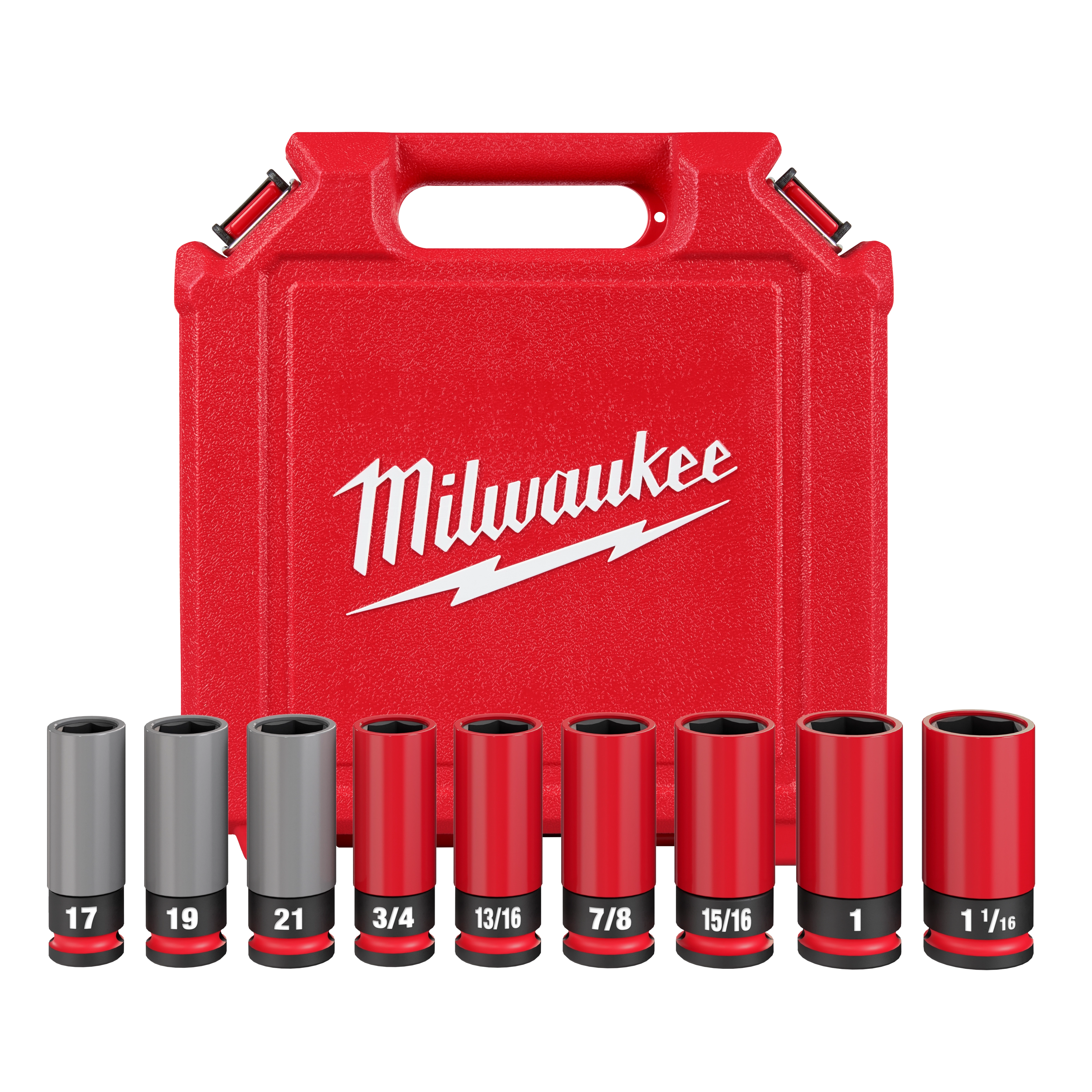 9PC) SHOCKWAVE Impact Duty™ 1/2 Drive SAE & Metric Lug Nut Wheel