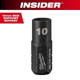 INSIDER™ Box Ratchet Socket 6 Point 10mm