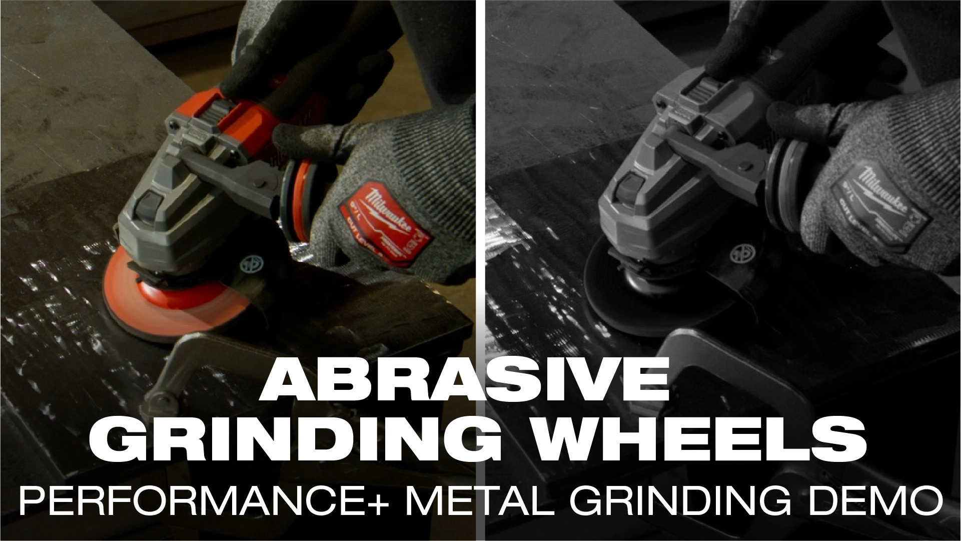 Milwaukee Bonded Abrasives Performance Plus Grinding Demo