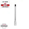 3/8" Drive SAE Long Hex Bit Sockets with FOUR FLAT™ sides, view 9