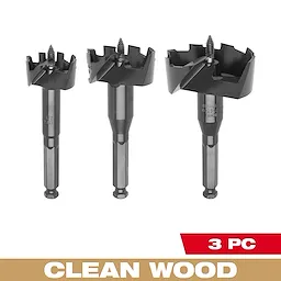 Plumbers' Selfeed Bit Kit (3 PC)