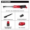 M12 FUEL™ 3/8" Extended Reach Ratchet Kit, view 20