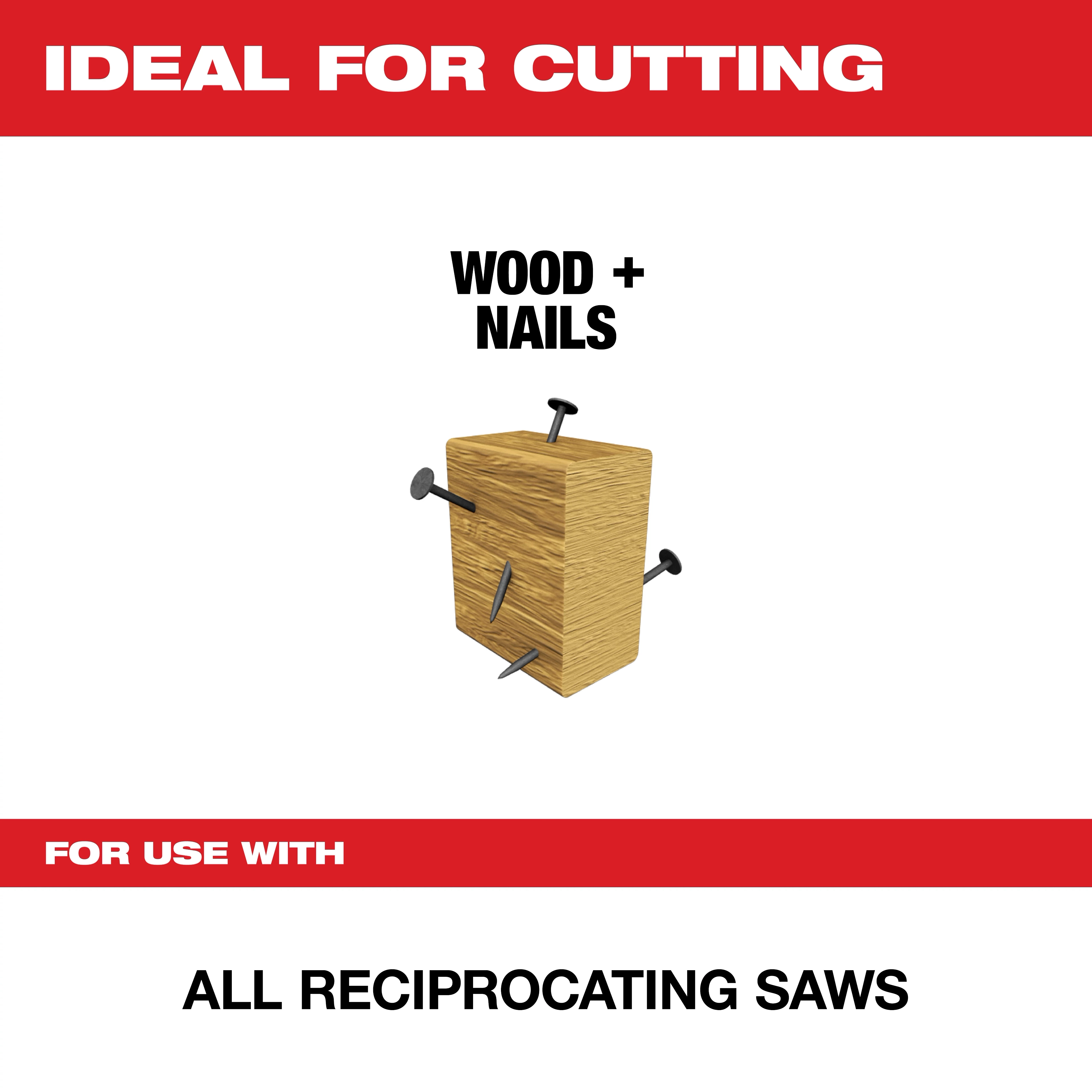 SAWZALL® Rough-In Blade - 5 PK - Milwaukee Tool