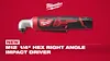 M12™ 1/4" Hex Right Angle Impact Driver, view 8
