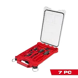 MT500-6P tool set in an open red case displaying seven hand tools.