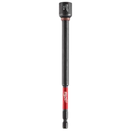 SHOCKWAVE Impact Duty 7/16" x 6" Magnetic Nut Driver with black and red design, featuring a hex shank and magnetic tip.