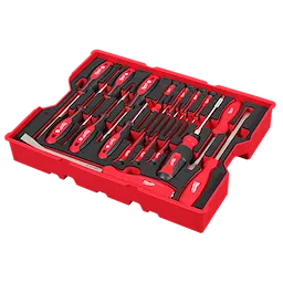 17pc. Screwdriver & Pry Bar Set with Tray for PACKOUT™ Drawers