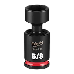 SHOCKWAVE Impact Duty 3/8" Drive 5/8" Standard Swivel Socket standing upright on a plain background.