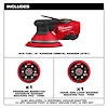 M12 FUEL™ 6" Random Orbital Sander (3/16"), view 16