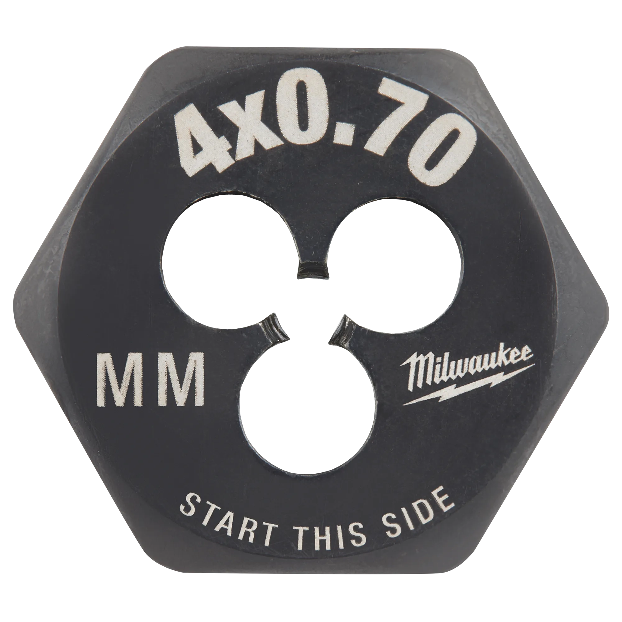 M4-0.70 mm 1-Inch Hex Threading Die | Milwaukee Tool