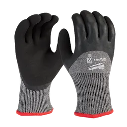48-73-7950, 48-73-7951, 48-73-7952, 48-73-7953, 48-73-7954 - Cut Level 5 Winter Dipped Gloves - S