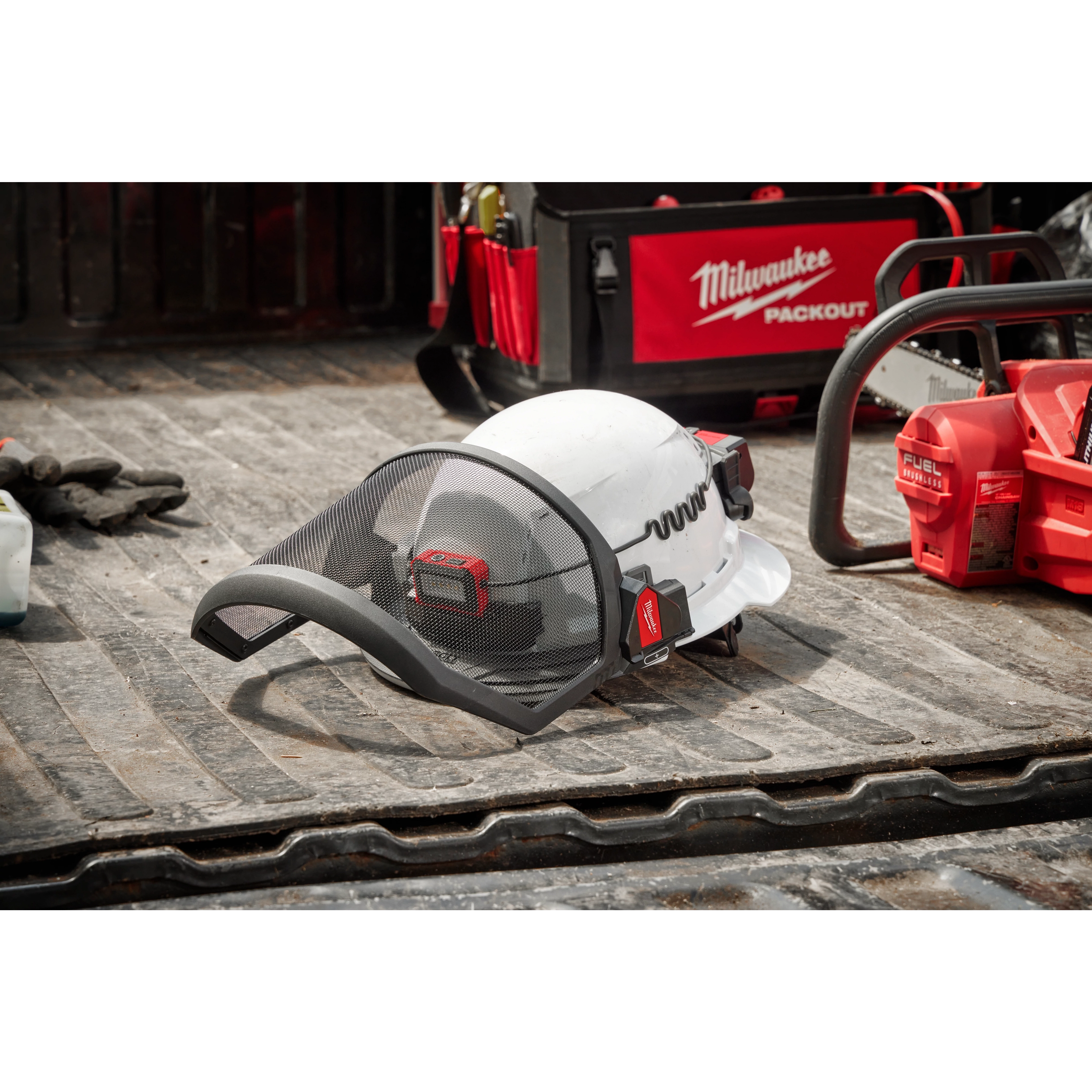 Milwaukee BOLT Full Face Shield Metal Mesh