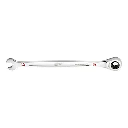 1/4" SAE RATCHETING COMBINATION WRENCH