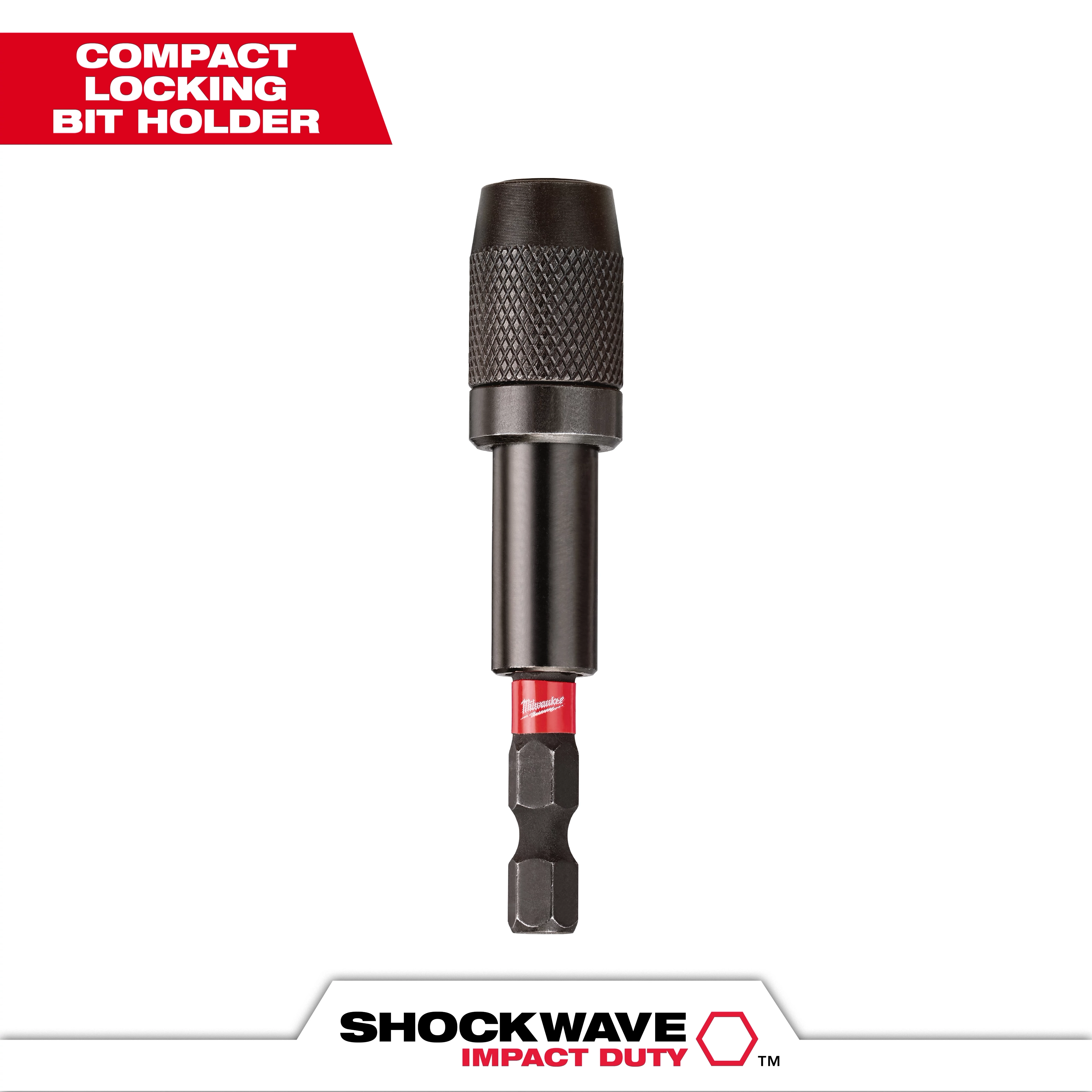 48-32-4531 Primary Image Compact Locking Bit Holder, Shockwave Impact Duty, designed for secure bit retention and heavy-duty use.