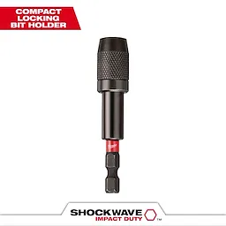 48-32-4531 Primary Image Compact Locking Bit Holder, Shockwave Impact Duty, designed for secure bit retention and heavy-duty use.
