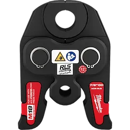 RLS ACR Press Jaws for M18 FORCE LOGIC Press Tools, designed for 7/8" OD. Image features product labels, including usage instructions.