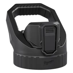 Straw Lid for PACKOUT Bottles with a sturdy handle and textured base, standing on a plain background.