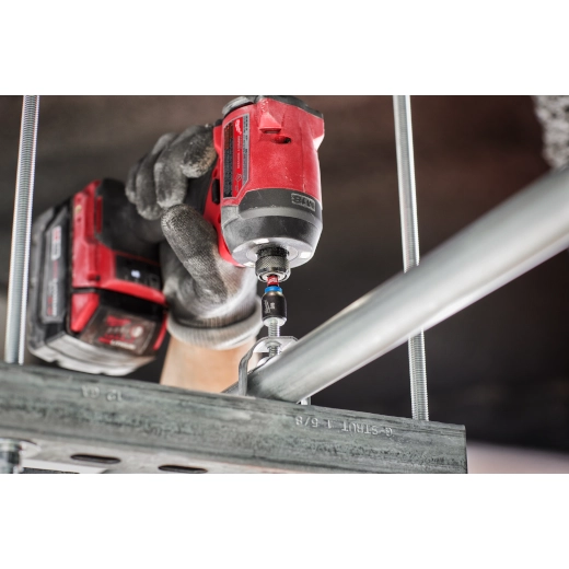 thumbnail image 2 of Milwaukee Shockwave Impact Duty Magnetic Nut Driver – 1/4 X 1-7/8 Inch, 3-Pack (49-66-4522) 2 of 4