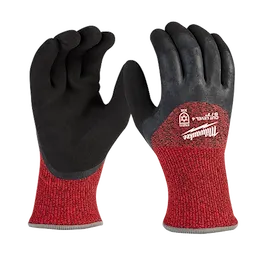 48-73-7940, 48-73-7941, 48-73-7942, 48-73-7943, 48-73-7944 - Cut Level 4 Winter Dipped Gloves - S